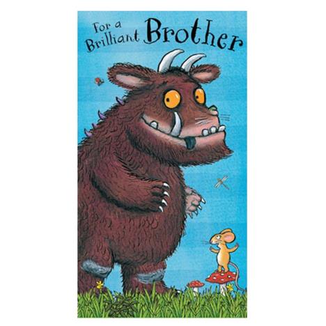 Brilliant Brother The Gruffalo Birthday Card £2.45